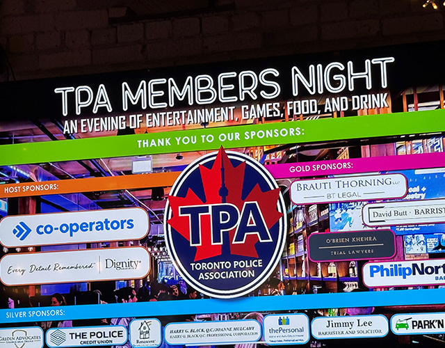 2025 Toronto Police Association Member Appreciation Night