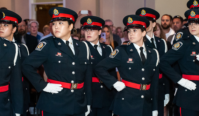 Police Recruits Graduating